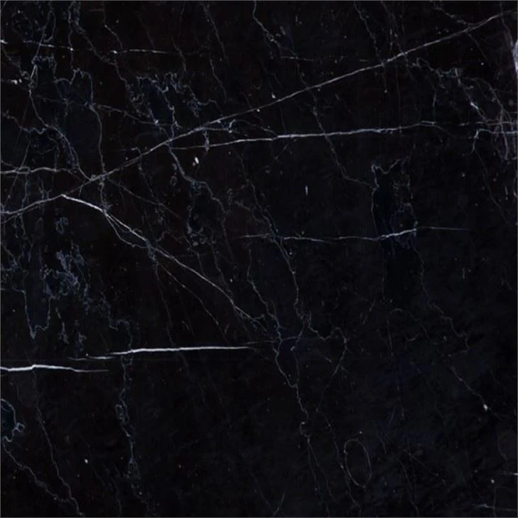 Мраморная плитка Nero Marquina