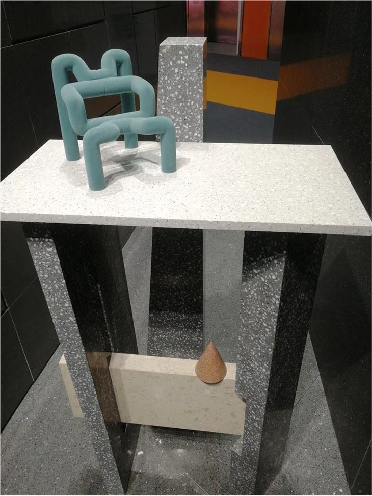 Terrazzo Black And White