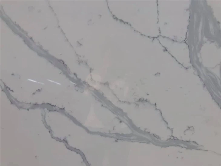 Calacatta White Quartz Stone Slab Price For Sale