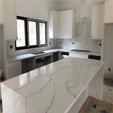 Кварцевые столешницы Bianco White Calacatta Цена