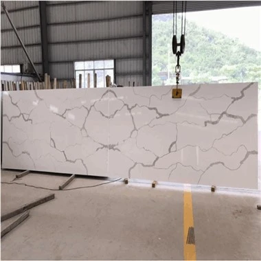 Calacatta White Quartz Stone Slab Цена на продажу